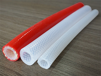 High Temperature Braided Silicone Hose