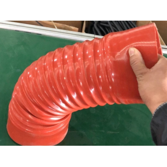 Silicone Rubber Steel Wire Corrugated Air Cleaner Hose